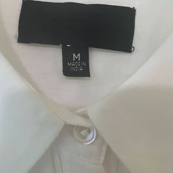 Nili Lotan Selene Embroidered Cotton Popover Blouse - Picture 5 of 7